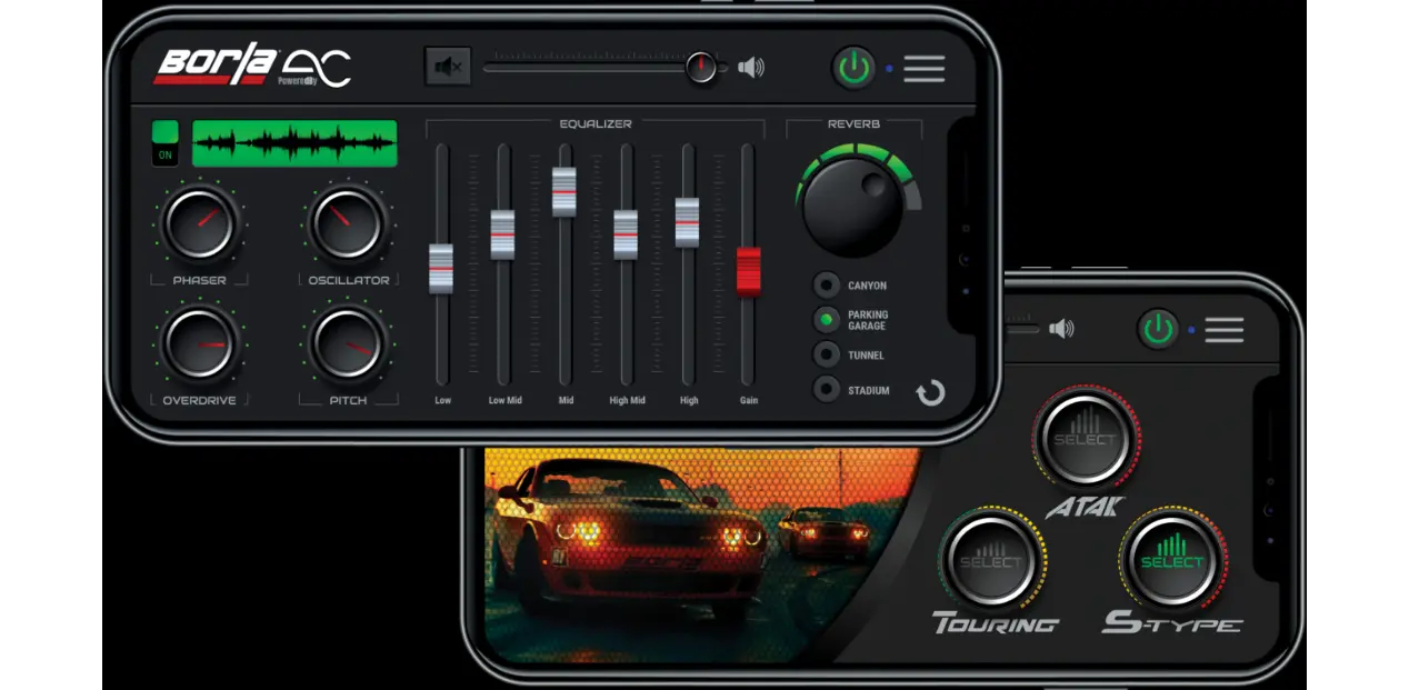 Borla EV Mobile App - Controls