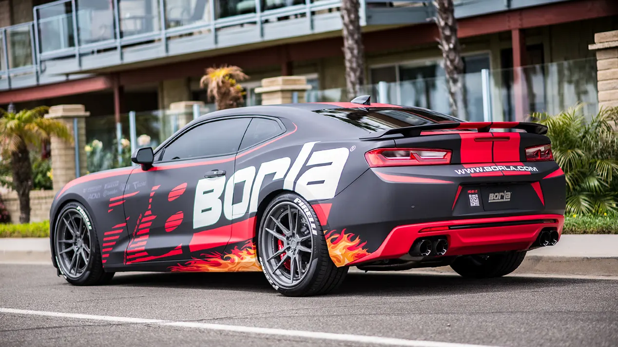 Chevrolet Camaro with Borla Cat-Back Exhaust