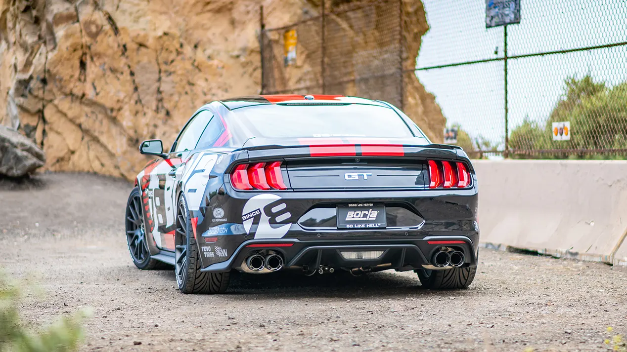 Ford Mustang with Borla Cat-Back Exhaust