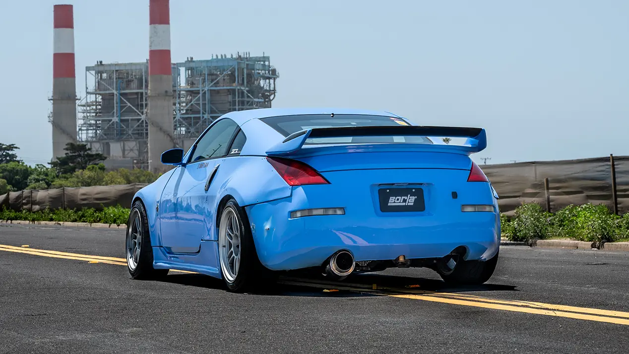 Nissan 350Z - Borla ATAK® Single Exit Cat-Back Exhaust