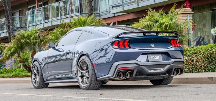 Borla Cat-Back Exhaust Systems Now Available for the 2026 Ford Mustang Dark Horse
