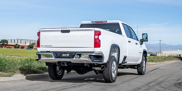 2020 Chevrolet Silverado 2500 with Borla Cat-Back Exhaust