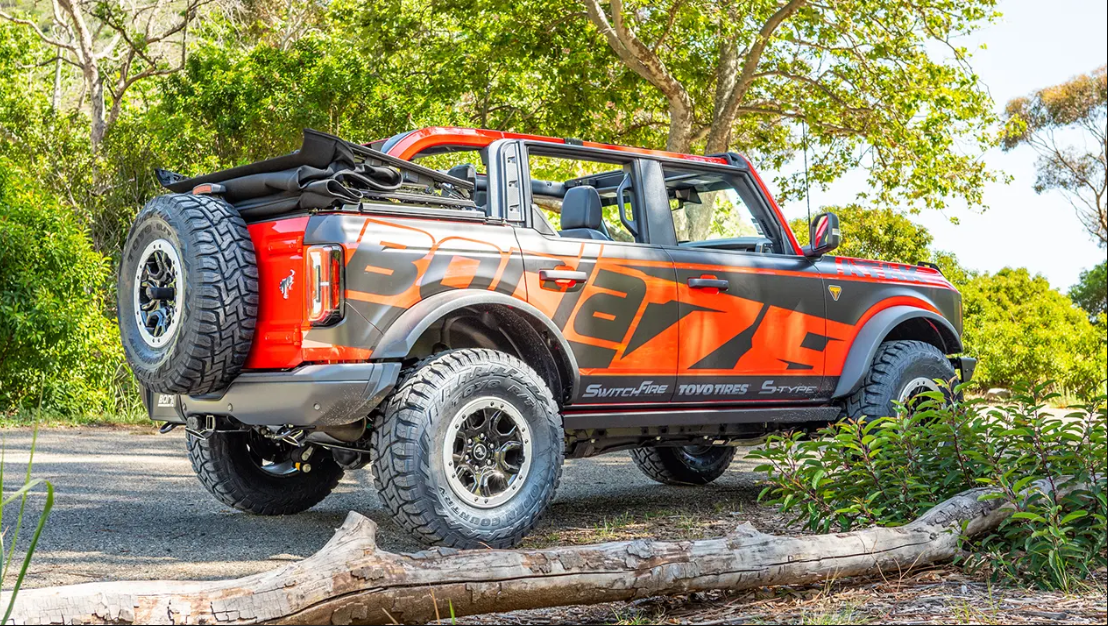 2021 Ford Bronco Sasquatch 2.7T with Borla Cat-Back Exhaust