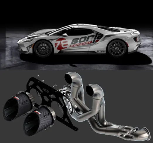 Borla Exhaust for the Ford GT featuring Polyphonic Exhaust Technology