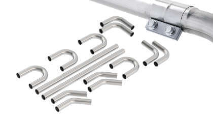 Borla® Universal Stainless Steel Mufflers, Resonators, & Parts