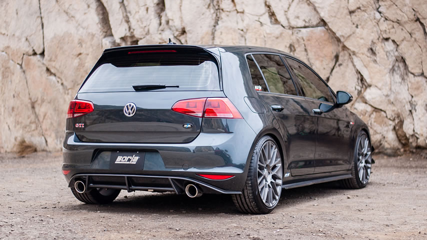 2015 Volkswagen GTI (MK7) with Borla Cat-Back Exhaust System