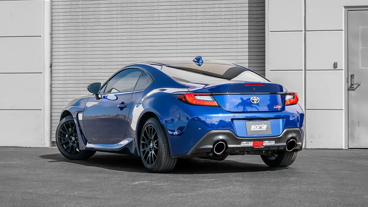 2022 Toyota GR86 borla exhaust system