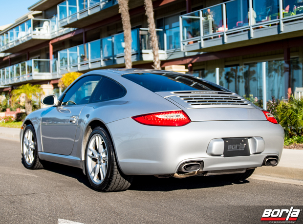 Porsche 997 performance exhaust system