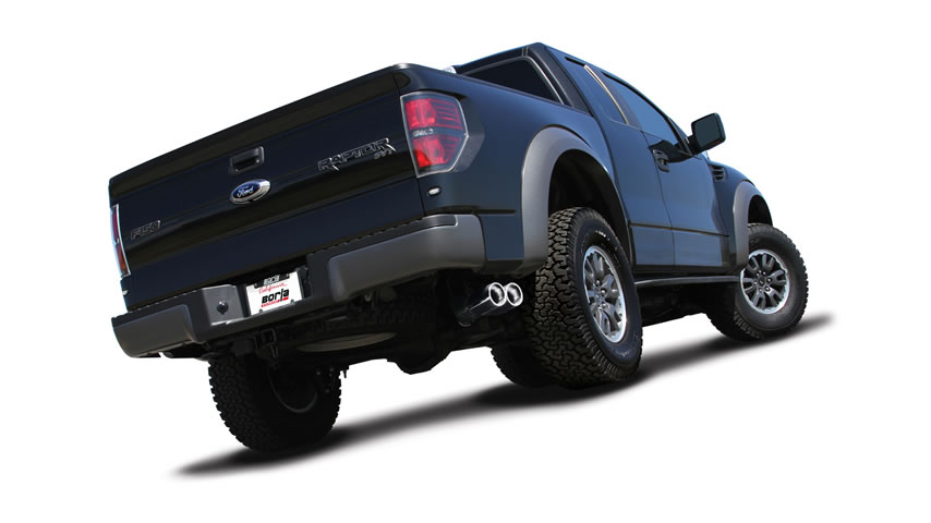 Ford F-150 Raptor Generation 1 with a Borla Cat-Back Exhaust System