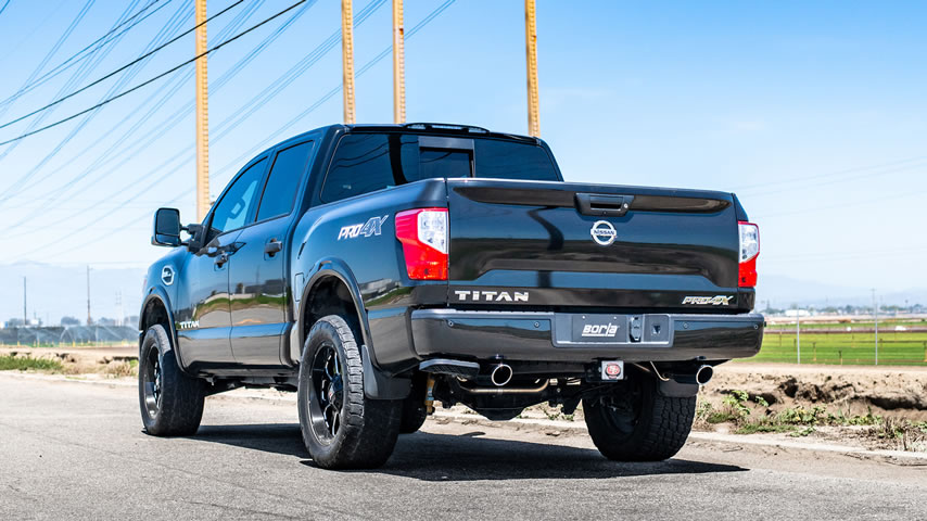 2017 Nissan Titan 5.6L V8 with Borla Exhaust