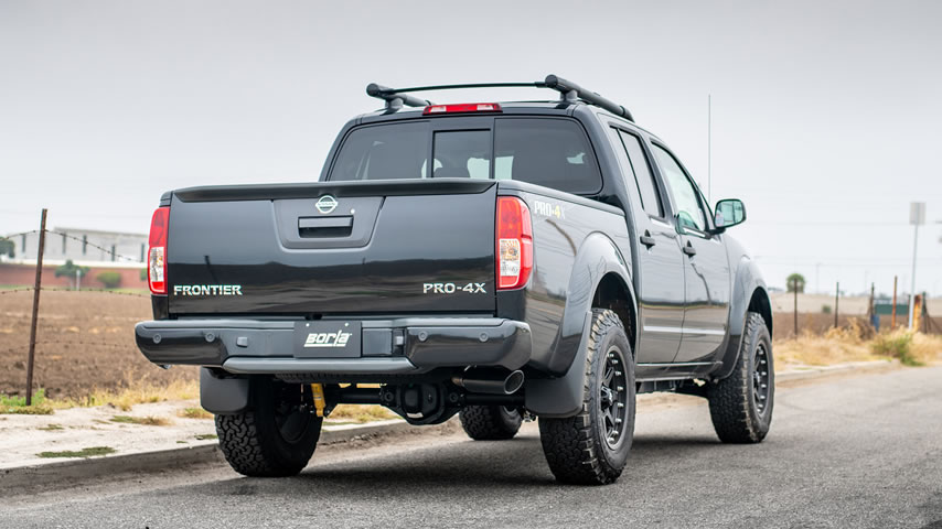 2019 Nissan Frontier exhaust